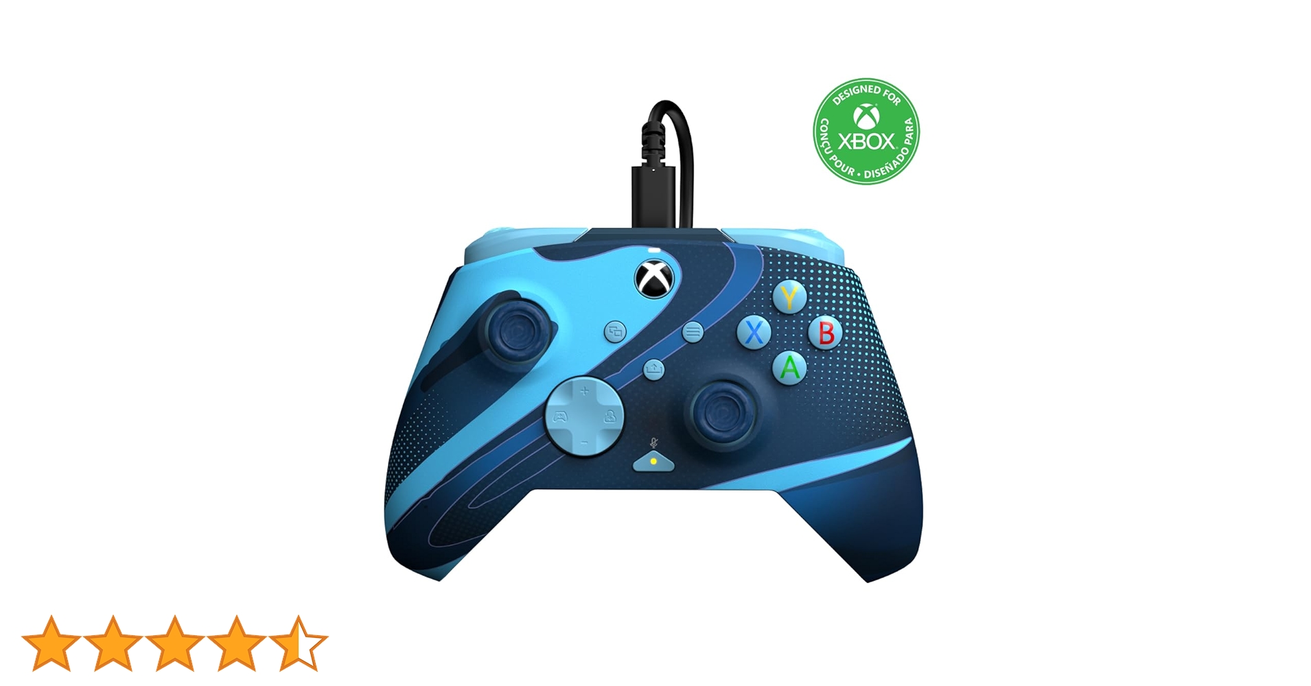 Amazon.co.jp: PDP REMATCH GLOW Advanced Wired Controller: Blue
